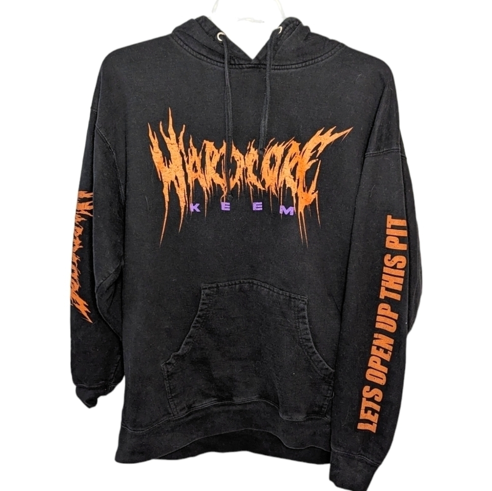 Hardcore Keem Rapper Hoodie Moshpit Sleeve Size Men's